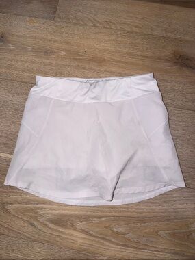 Swannies Co Girls White Athletic Skort